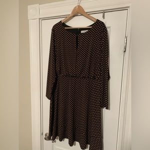Loft Plus Foulard print dress 18w